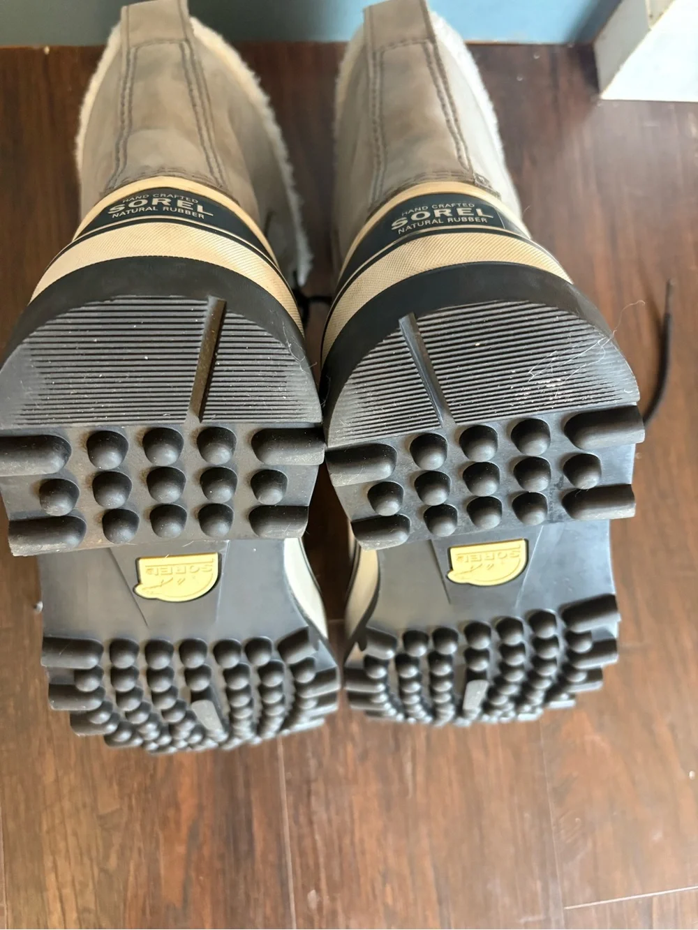 Sorel waterproof rubber
